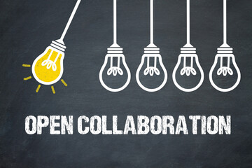 Fototapeta premium Open Collaboration