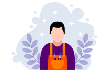 Labour Day Flat Design Illustration