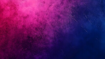 Fototapeta premium Dark blue purple grain texture gradient background magenta pink glowing color grainy poster banner design