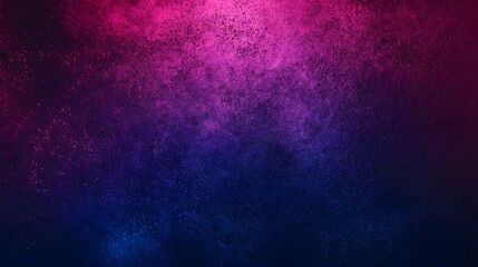 Obraz premium Dark blue purple grain texture gradient background magenta pink glowing color grainy poster banner design
