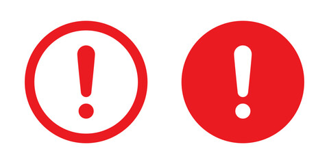 warning symbol vector. icon, sign