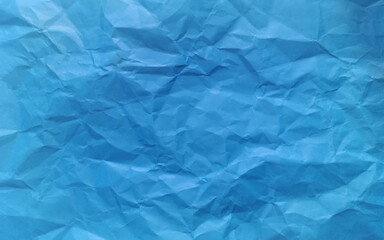  Horizontal crumpled empty paper template for posters and banners. Vector illustration