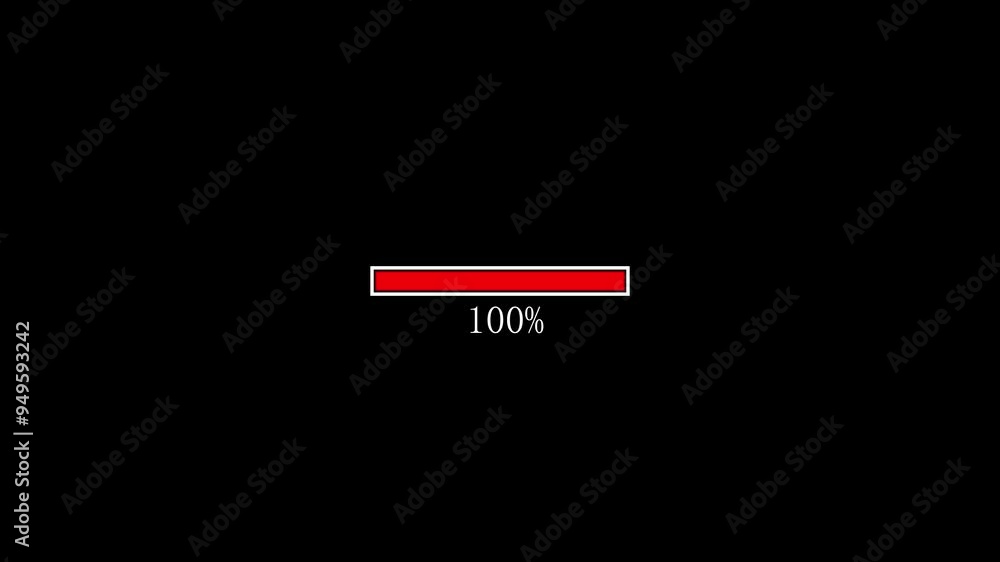Poster loading bar animation