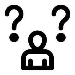 customer lifetime value, clv, prediction, question, digital marketing outline icon