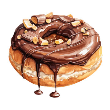 recommend clip art: Chocolate Peanut Butter Clipart Illustration