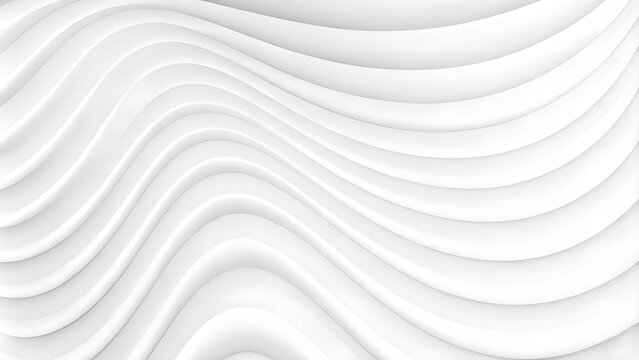 Minimalist White wave quality modern abstract background design. for website, banner, poster, brochure