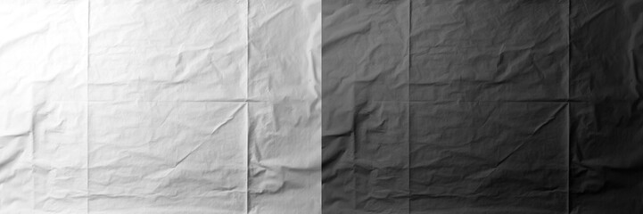 Fototapeta premium PNG Wrinkled textured black paper background