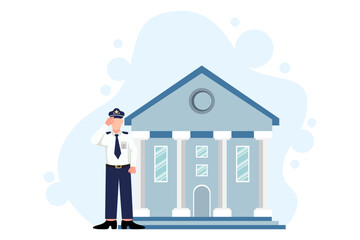 Labour Day Flat Design Illustration