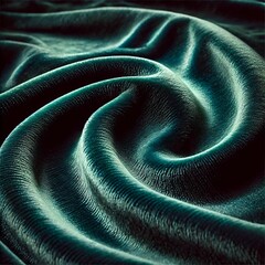 soft emerald green velvet closeup