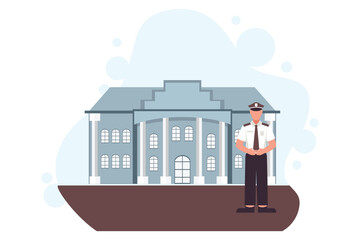 Labour Day Flat Design Illustration