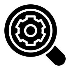 search engine, searching, internet, finding, digital marketing solid or glyph icon