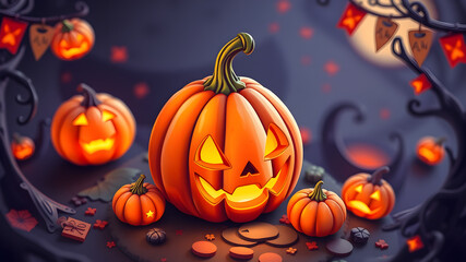 halloween jack o lantern