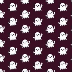 Patterns with Cute Ghosts