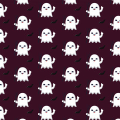 Patterns with Cute Ghosts