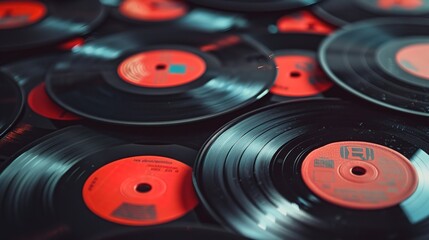 retro vinyl record wallpaper