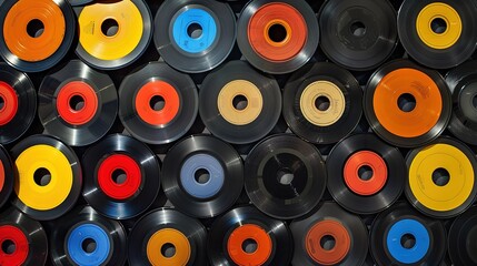 retro vinyl record wallpaper