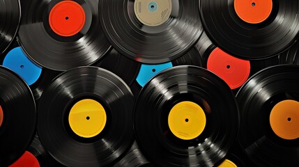 retro vinyl record wallpaper