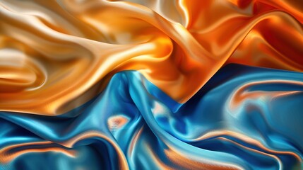 Fototapeta premium silk fabric pattern wallpaper