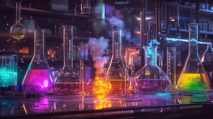 Vibrant Chemical Reactions