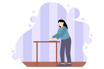 Labour Day Flat Design Illustration