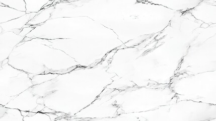 A captivating minimalist close-up of pristine white marble, blending realism with modern freshness through crisp, clean lines for a serene and stylish desktop experience