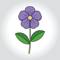 vector flower clipart