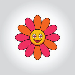 vector flower clipart
