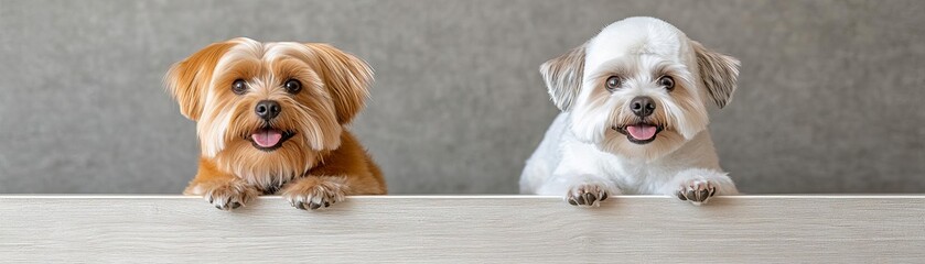 Before and after images of a dog groomed to perfection, Pet grooming before and after, Dramatic transformation showcasing grooming skills