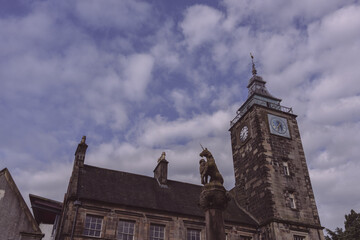The Tolbooth in Stirling, Scotland, United Kingdom. Highlands of Scotland. 