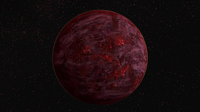 Volcanic Evil Planet