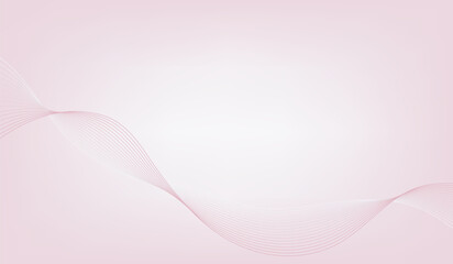 Pink abstract background with pink wave, digital background, post card, wallpaper, poster.