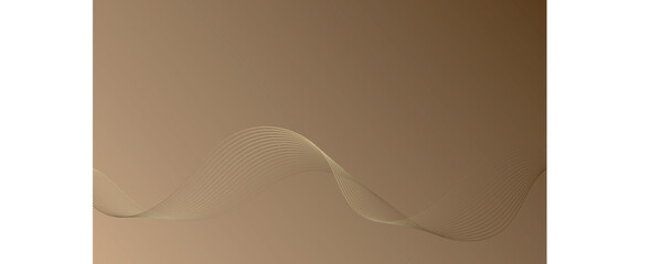 Golden abstract background with golden wave, digital background, post card, wallpaper, poster.