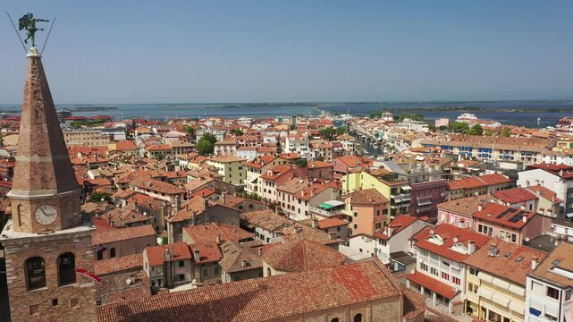 Close Look at Basilica di Sant'Eufemia, Grado, Friuli-Venezia Giulia, Italy
