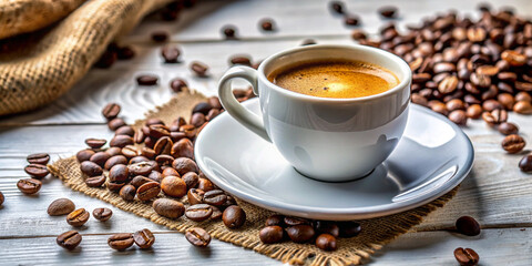 Coffee Photography Prompt - Show a Cup of Hot Espresso
