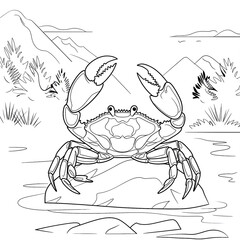 Fototapeta premium crab 