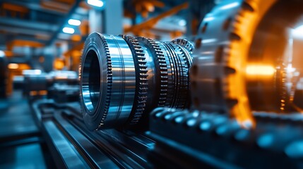 Fototapeta premium European companies are leveraging digital transformation to increase productivity and operational efficiency in industrial processes while American engineers are thinking and looking t : Generative AI
