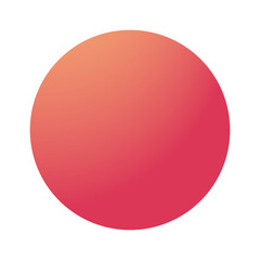 Circle color gradients. Rounded vibrant sphere buttons. Vector holographic set