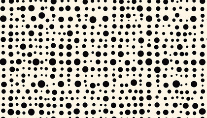 Repeating patterns of small, simple shapes like dots, crosses, or lines, spaced out across a solid background