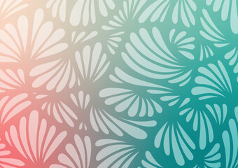 Green line curve graphic wallpaper background