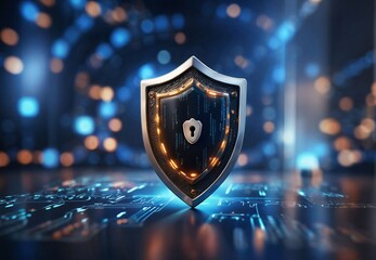 Cybersecurity, shield, protection, digital, network, encryption, firewall, data, technology, secure, information, privacy, defense, cyber, internet, safety, software, antivirus, cloud, security, futur
