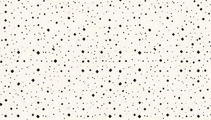 Obraz premium Repeating patterns of small, simple shapes like dots, crosses, or lines, spaced out across a solid background