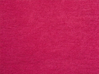Fototapeta premium Red fabric texture background close-up. This image is ideal for use in textile design, fashion presentations, or any project that requires a rich, textured background.