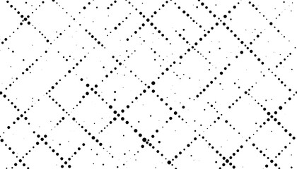 Repeating patterns of small, simple shapes like dots, crosses, or lines, spaced out across a solid background