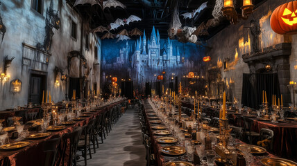 ハロウィンの饗宴ホール