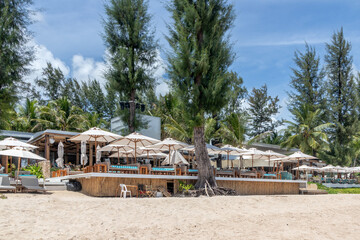 Beach club, Bang Tao Beach, Phuket, Thailand