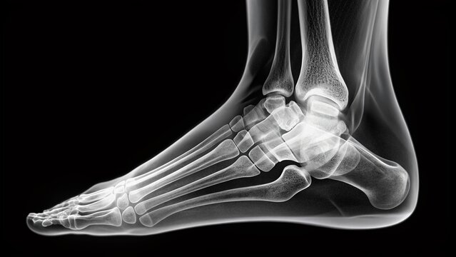 breathtaking peroneal tendon anatomy X-ray image stark black and white high contrast 10mm f/8 1/125s