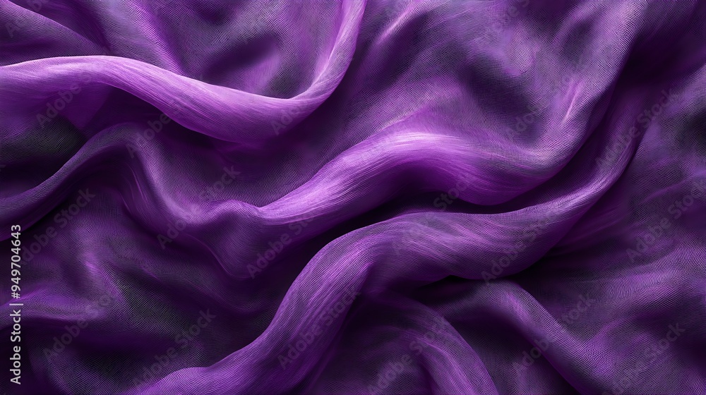 Aufkleber purple fabric cloth texture for background and design art work beautiful crumpled pattern of silk or