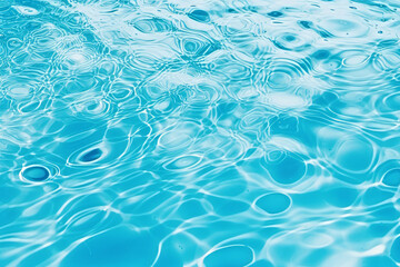 Fototapeta premium Processed collage of clean blue water texture. Background for banner, backdrop or texture