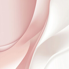 A minimalistic Zoom background featuring soft white and pastel pink tones, designed with a clean, simple aesthetic. The background includes smooth gradients and a balanced composition