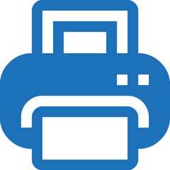 Printer icon logo design